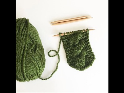 Knitted Cable Headband Tutorial