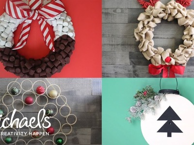 Make A Holiday Wreath | Darby Smart | Michaels