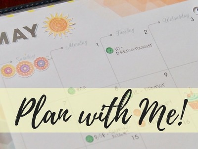May Monthly Plan With Me: Inkwell Press in Filofax Original