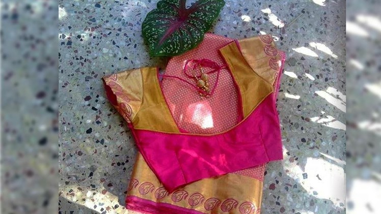 New Blouse Design Cutting Stitching party wear Blouse - Tailoring Classes in Tamil Supper Design