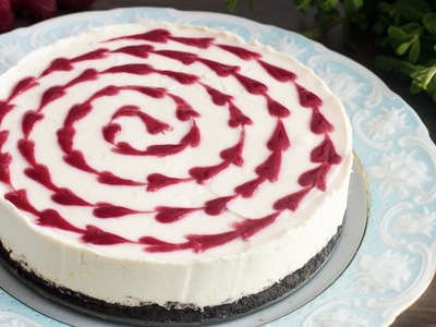No-Bake White Chocolate Raspberry Cheesecake Recipe