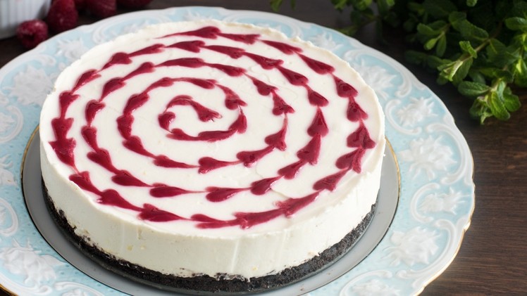 No-Bake White Chocolate Raspberry Cheesecake Recipe