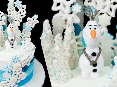 Olaf Cake (Frozen Cake) from Cookies Cupcakes and Cardio