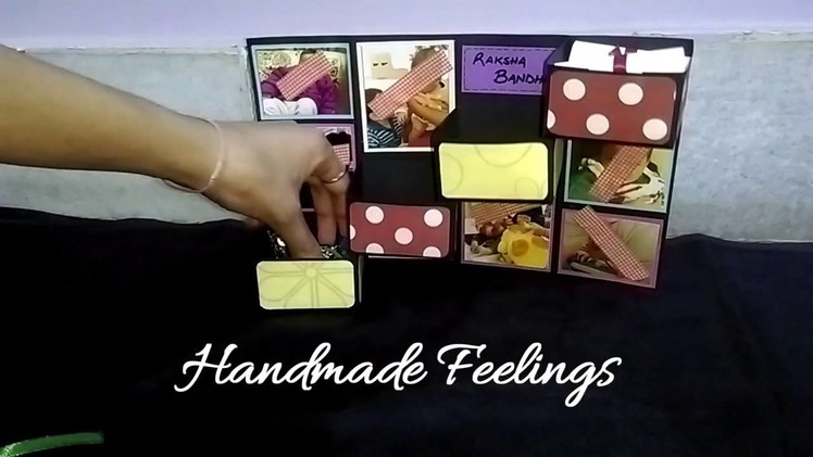 Open Box Card for Raksha Bandhan- Handmade Feelings