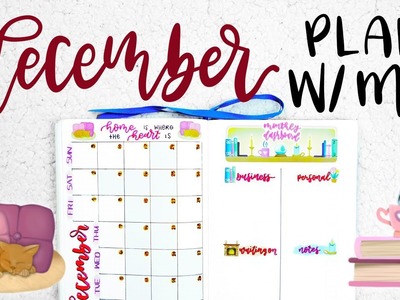 Plan With Me || December bullet journal setup