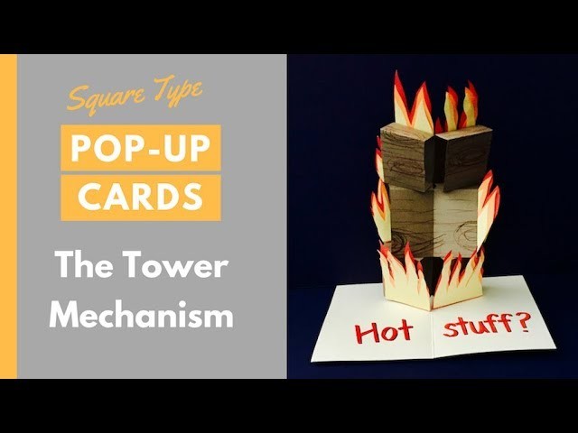 Pop-up Cards Tutorial - The Tower