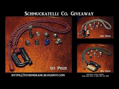 Schmuckatelli Co  Giveaway Time ~ Enter from Nov 6 thru Nov 12, 2017  *Entry period now closed.