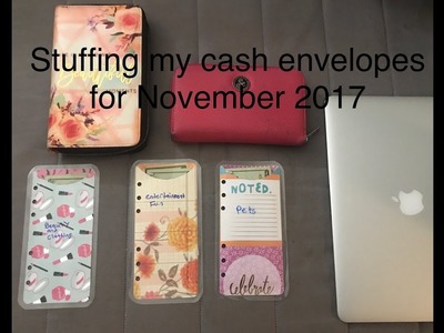 $ Stuffing My Cash Envelopes November 2017 $ Baby Step 2