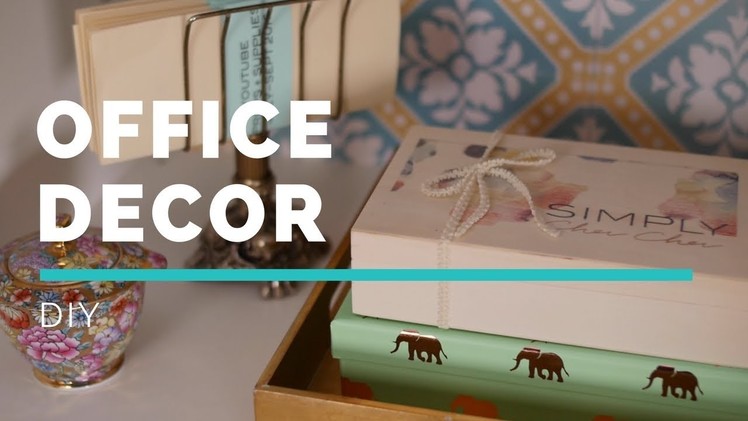 The ULTIMATE HOME OFFICE | 3 Easy DIYs for your Workstation