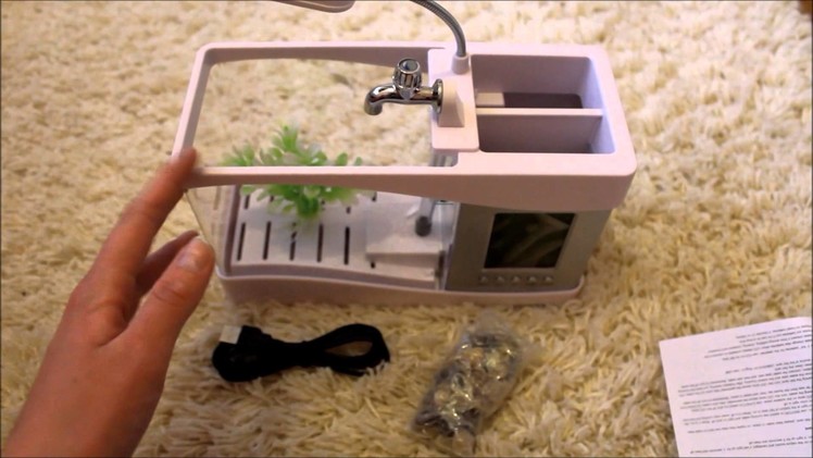 USB Fish Tank Review *Can it house live fish? Definitely Not!*