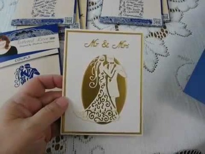 Wedding Cards Featuring Dies by Tattered Lace