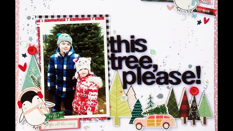 12 Days of Scrappy Christmas - Day 1 - This Tree Please!