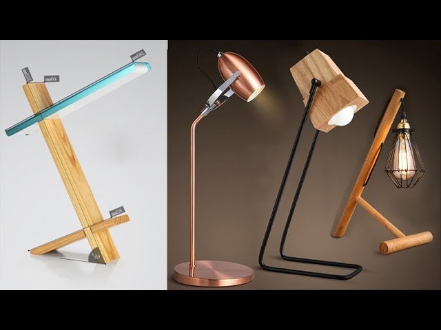 25 Best DIY LED table Lamp Ideas, Eye Protect Night Lights, DIY Desk Lamp