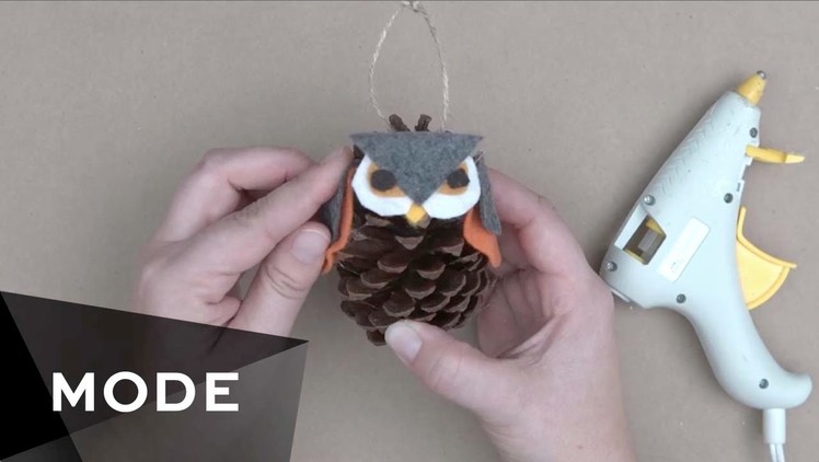 3 Pinecone Holiday Ornaments | Glam It Yourself
