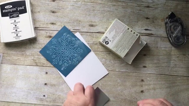Acetate boxes, embossing folder and stamps!  Oh my!