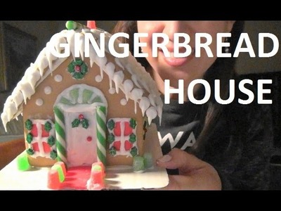 ASMR: Gingerbread House Decorating | Holiday Crafts