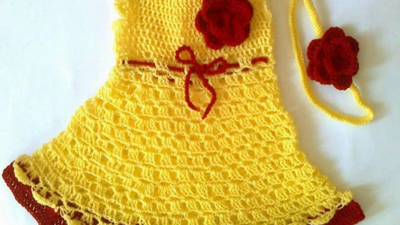 winter baby frock