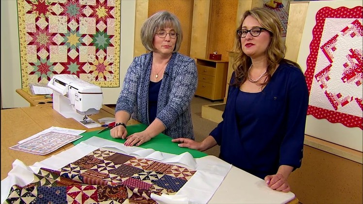 Behind the Scenes on LOQtv (3000 Series): Creating a Wavy Quilt Border