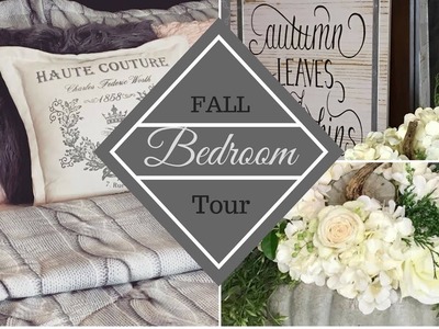 Decorating Small Spaces| A Cozy Fall Bedroom Tour| Before & After