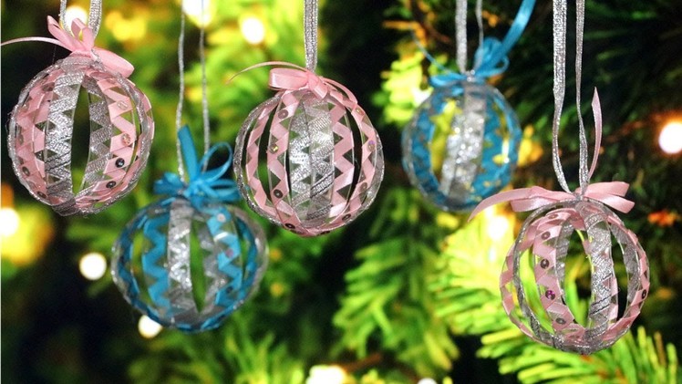 DIY Christmas Tree Ornaments | Christmas Decorations from Plastic Bottle
