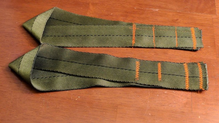 DIY Lifting Straps: Sewing optional