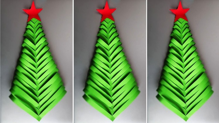DIY Paper Christmas Tree | Christmas Tree Ornaments | Christmas Decorations