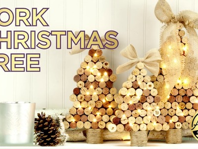 DIY Ultimate Cork Christmas Tree