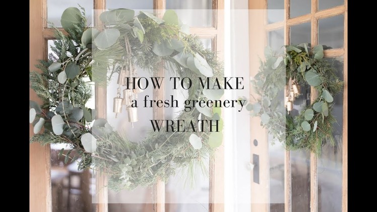 DIY Wreath Christmas- How to Make a Fresh Christmas Wreath