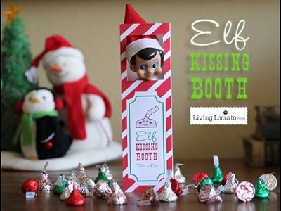 Elf Kissing Booth | Printable Gift from the Elf on the Shelf