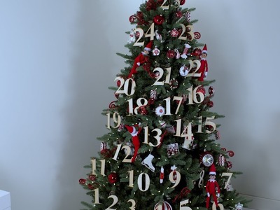 Elf on the Shelf Christmas Tree Theme- Martha Stewart