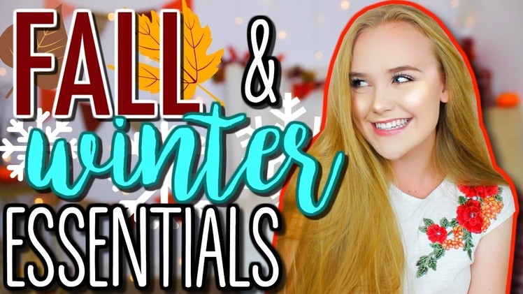 Fall.Winter Essentials + Favorites! | Beauty, Fashion, Skincare