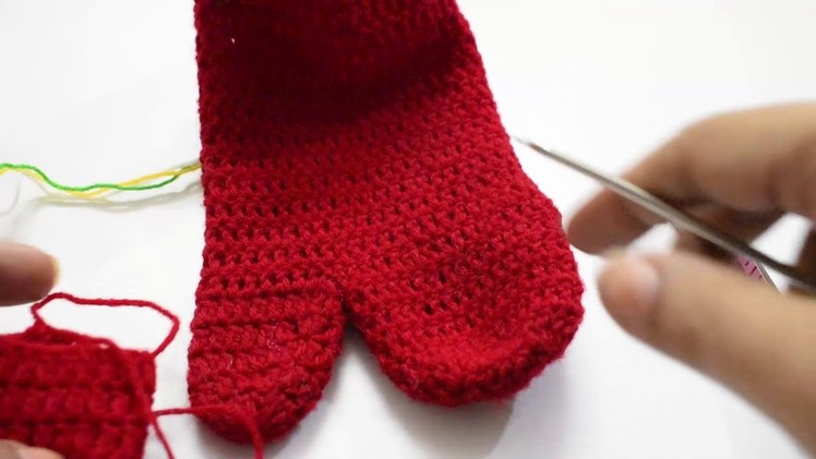 HINDI CROCHTED THUMB SOCKS