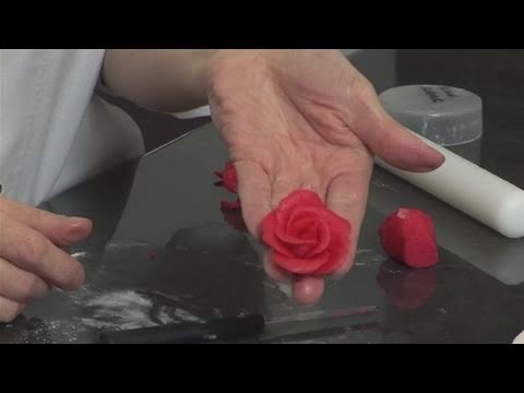 How To Create A Marzipan Rose