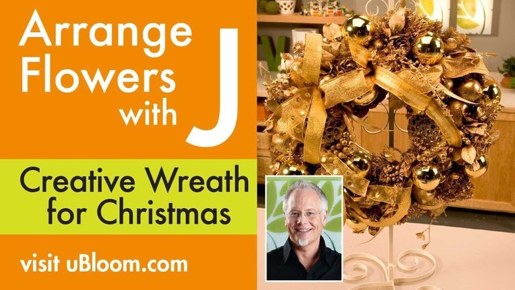 How to make a Christmas Wreath out of Recycled Junk!