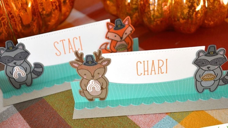 How to make Thanksgiving place cards