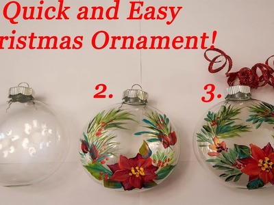 Make a Christmas Ornament! (DIY)
