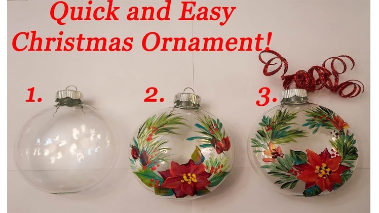 Make a Christmas Ornament! (DIY)