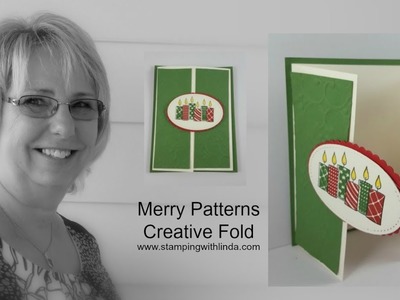 Merry Patterns Creative Fold Card