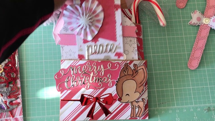 Peppermint Twist Loaded Bag - Christmas Crafts