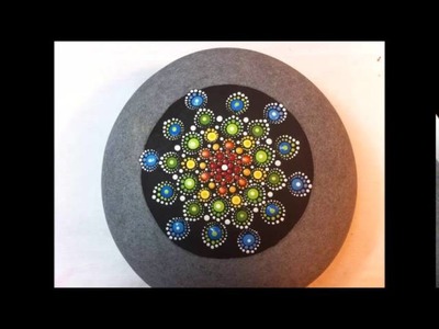 Pierre du Coeur Making of a Mandala Stone