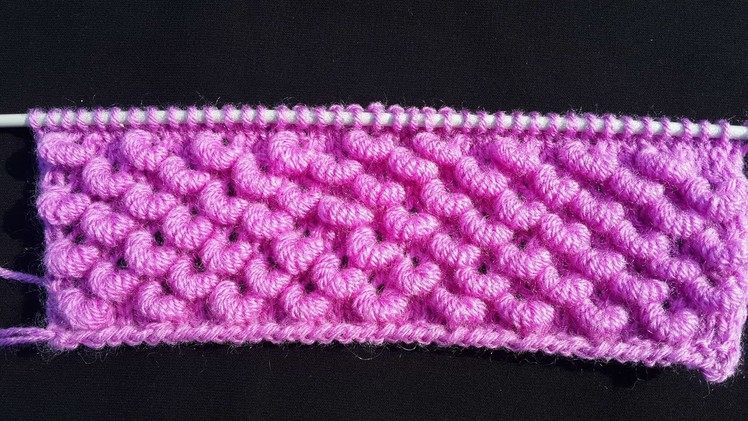 Ring Stitch Knitting Pattern