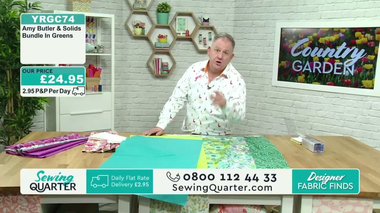 Sewing Quarter - Country Garden - 10th April 2017