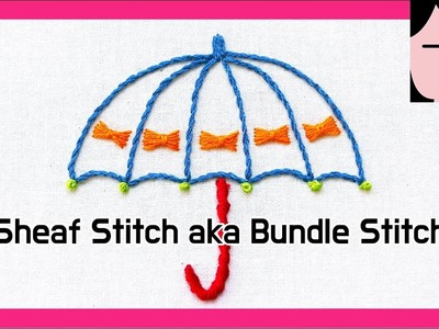 Sheaf stitch  hand embroidery 시프 스티치 번들 스티치 프랑스자수