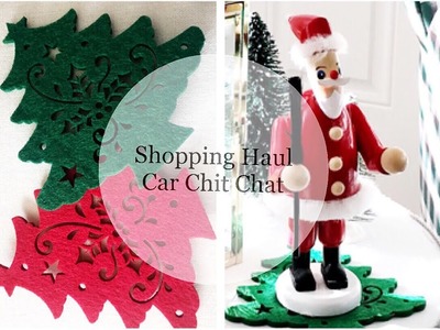 SHOPPING HAUL || Car Chit Chat || Christmas Decor || Big Lots, Dollar Tree , Dollar General & More