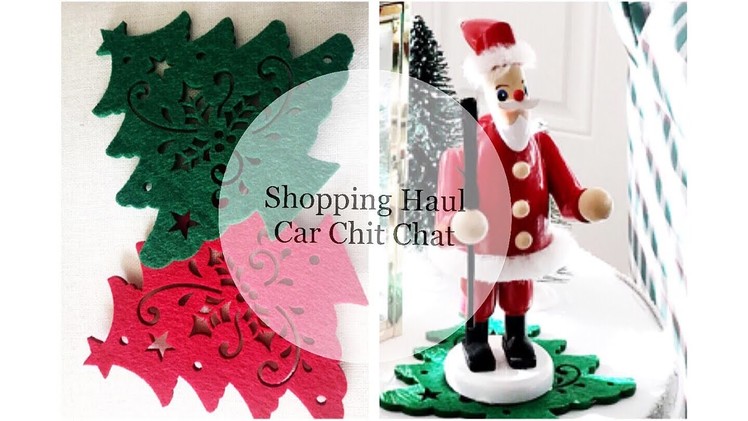 SHOPPING HAUL || Car Chit Chat || Christmas Decor || Big Lots, Dollar Tree , Dollar General & More