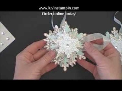 Snowflake Ornament Tutorial