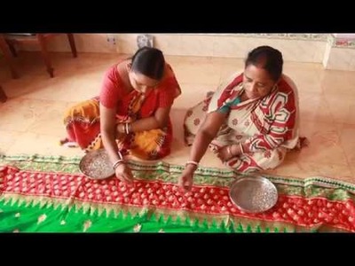 Stone studded sarees – creating art in Amta