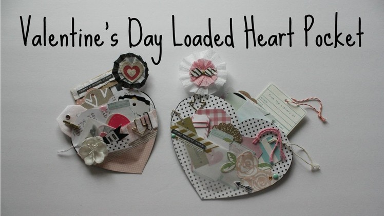 Valentine's Day Loaded Heart Pocket