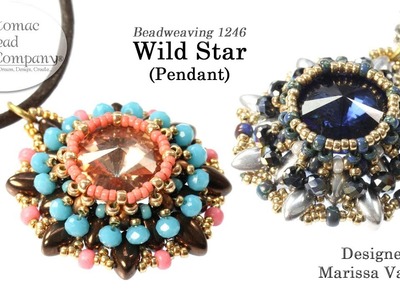 Wild Star Pendant (Jewelry-Making Tutorial)