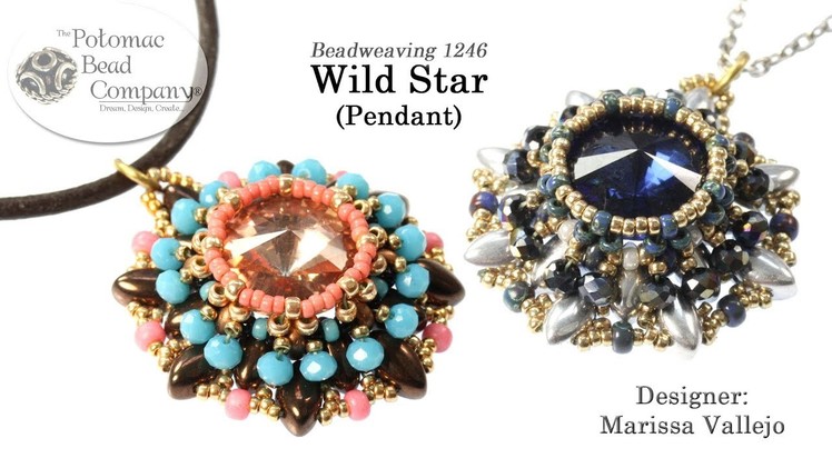 Wild Star Pendant (Jewelry-Making Tutorial)